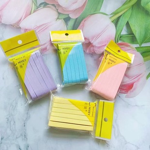 Caiwei Compressed Strip Facial Cleansing Wholesale pva Compressed Sponge 12 Thin Hole Round Facial Cleansing Pounce