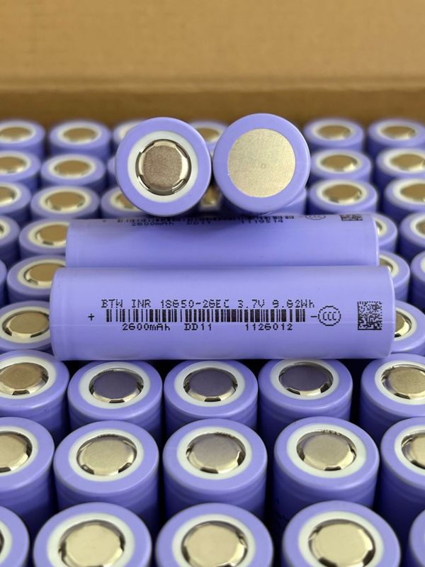 BTW Bartwei 18650 リチウム電池 2600mAh 電源 3C ドローンファン電動工具電気自動車電気|undefined