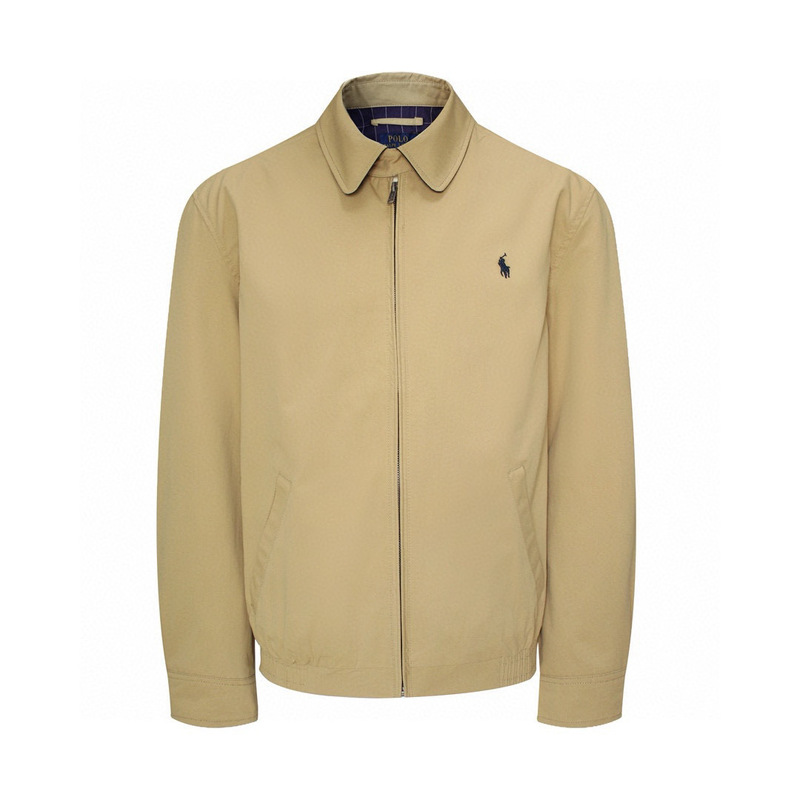 跨境Ralph Lauren/拉夫劳伦 经典男女同款老干部拉链夹克外套ius|undefined
