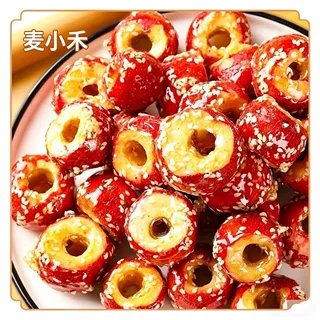 独立包装冻干山楂酸甜酥脆不腻 整颗空心无核休闲零食手工冻干冰
