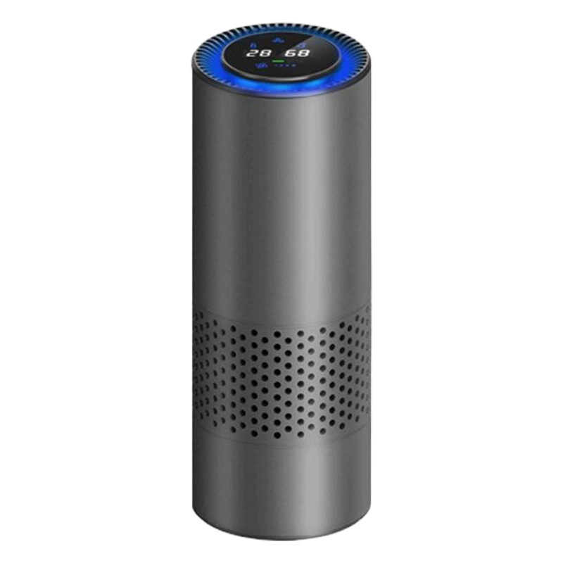 Трансграничные горячие продажи автомобильный очиститель воздуха интеллектуальный человеческий организм индуцирует отрицательные ионы для дезодорирования небольшой настольный очиститель