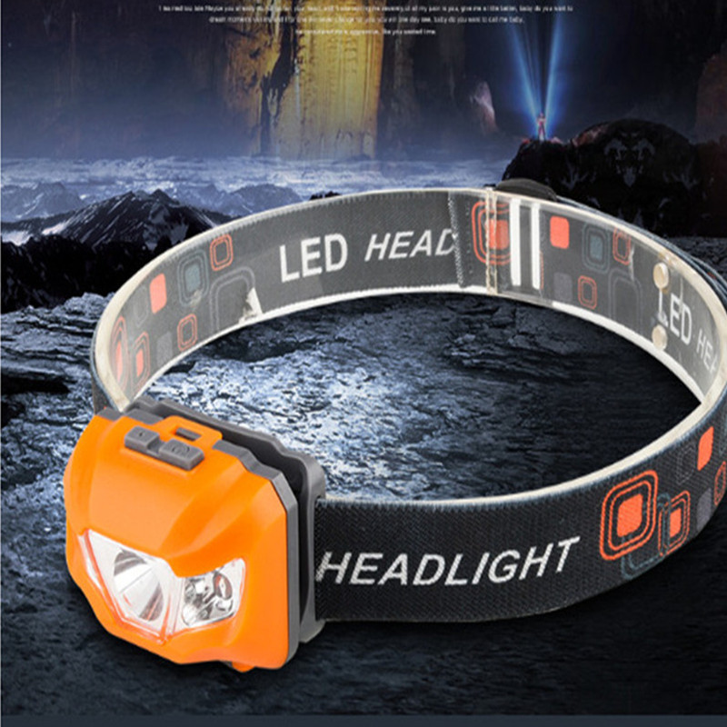 Manufactor Dry cell Strong light Induction Headlight Go fishing Headlight Bait lights run Long shot outdoors Head mounted