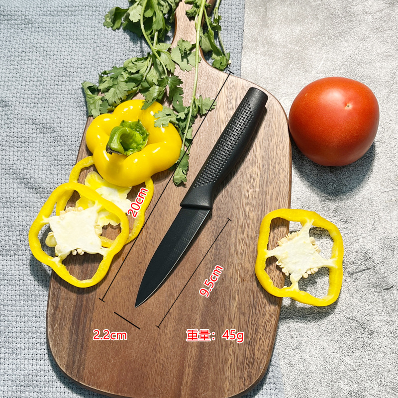 Cuchillo PP personalizado no pegajoso 6 piezas de cuchillo de cocinero combinado cuchillo de regalo de carne de carne de pan