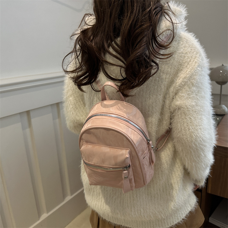 Bolsa de clase para estudiantes universitarios, dama 2024 nueva mini mochila pequeña, mochila de viaje universal