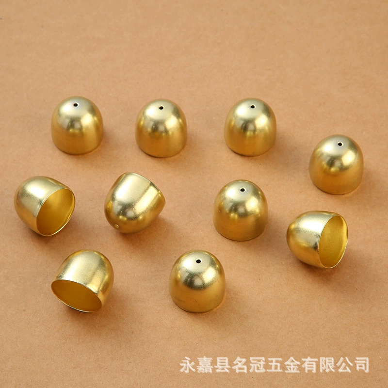 Прямые продажи с фабрики, матовая латунь 2,8 колокольчик из сплава, шляпа с колокольчиком, аксессуары для колокольчиков «сделай сам», китайский рождественский колокольчик