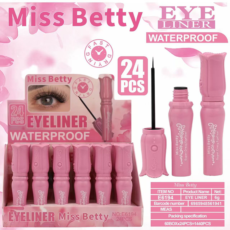 Nuevos productos de comercio exterior transfronterizo MissBetty densa rímel impermeable maquillaje mascara crema mascara al por mayor