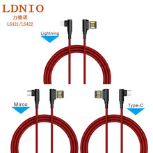 LDNIO�p���^90�Ȳ��^USB��侀2.4A�֙C��는�����type-c/Micro5p