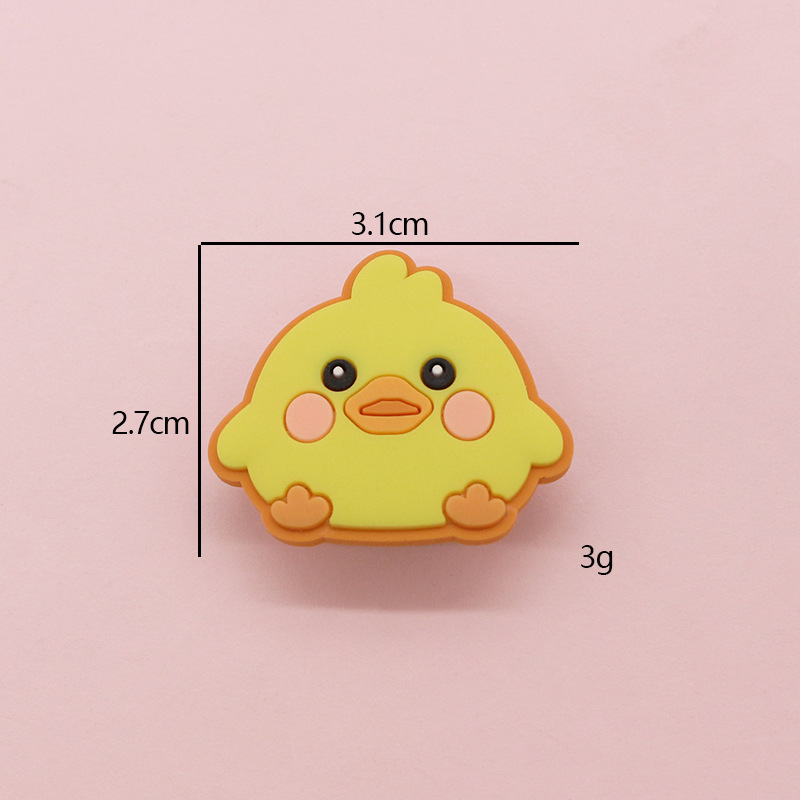 Spot dibujos animados crisantemo hebilla de zapato de pvc goma suave flor personalidad agujero de la decoración del zapato DIY a juego hebilla de zapato ventas directas de fábrica