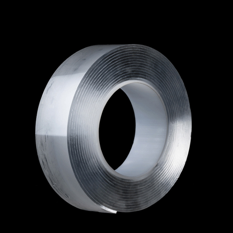 Transparent Magic Strong Double-Sided Tape with High Adhesion Nano Tape, Holographic Hook Adhesive, No-Trace Waterproof Acrylic