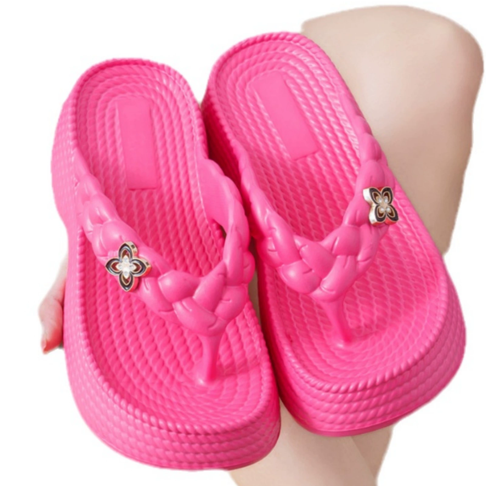 Flip flops, high slippers platform