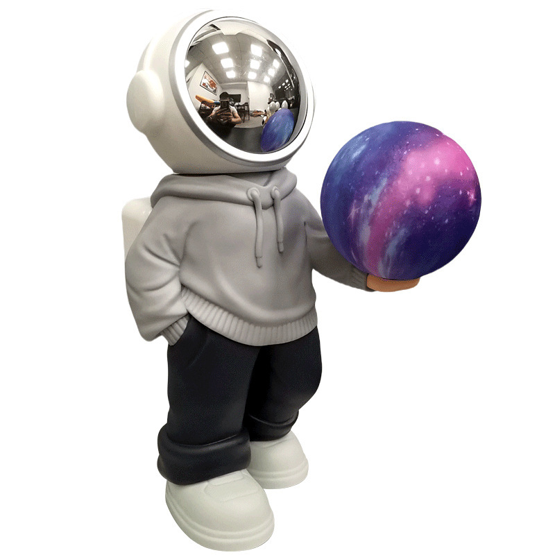 新型宇宙飛行士無線bluetooth音響七色夜灯ミニ携帯型bluetoothスピーカー宇宙飛行士プレゼント|undefined