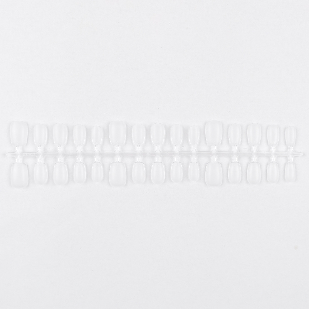 Uña de manicura, parche de uñas falsas, esmerilado, uña prefabricada sin barras de pintura, 30 piezas para uñas usadas. image 6