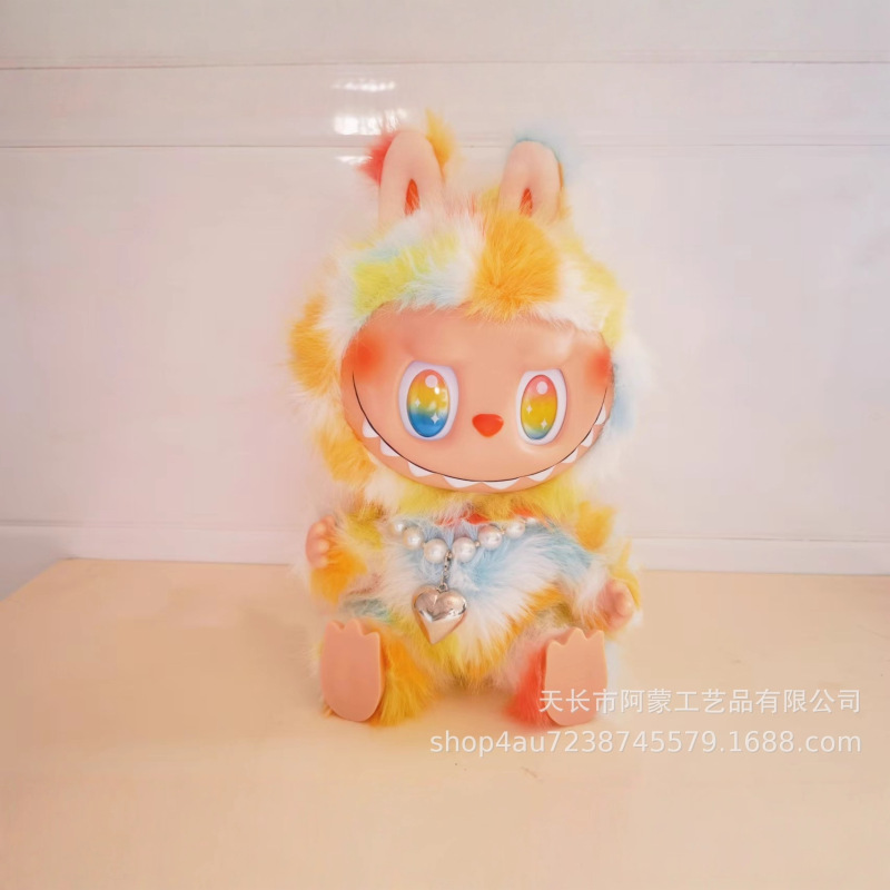 现货新款高品质38CM.5.0代可站可坐盲盒手办礼物公仔搪胶毛绒潮流|undefined