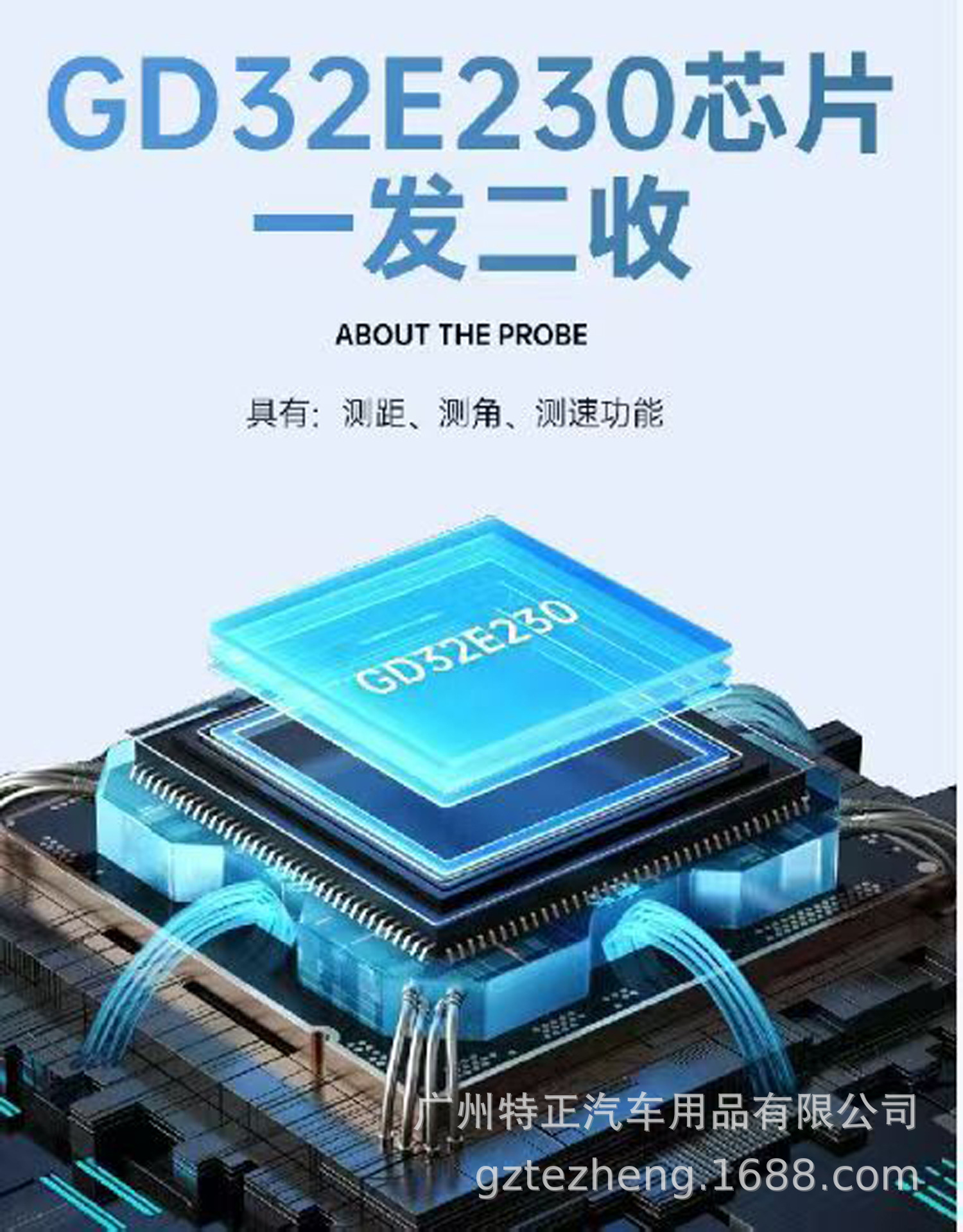 Car Bsd Blind Spot Monitoring Lane Change and Merging Assistance System 24Ghz Millimeter Wave Radar Early Warning Accurate Ranging Angle