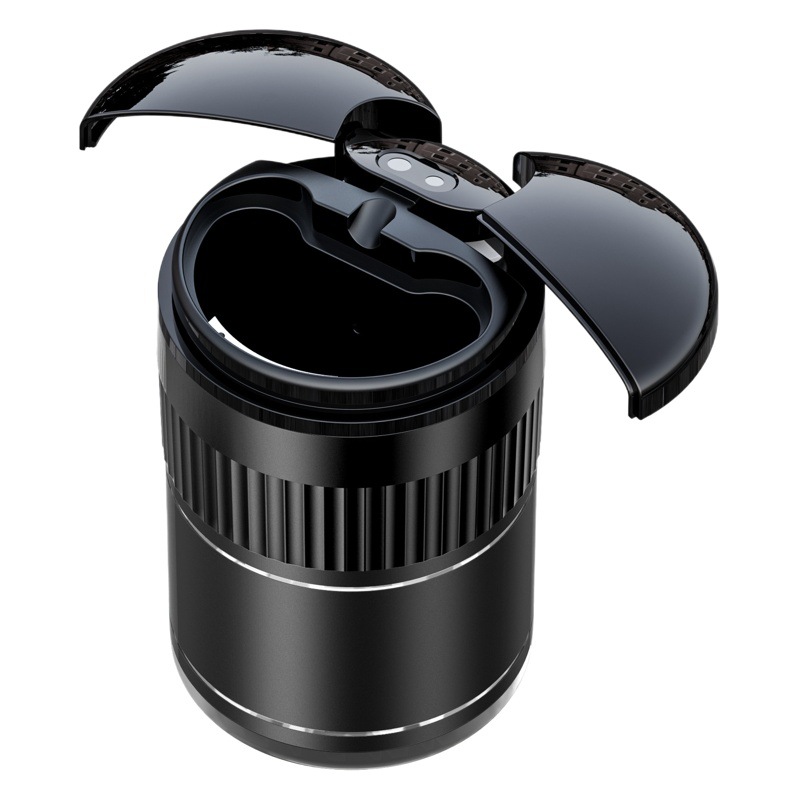 2023 nuevo coche suministros coche inteligente Cenicero de inducción infrarroja coche palillos cubo suministros de coche