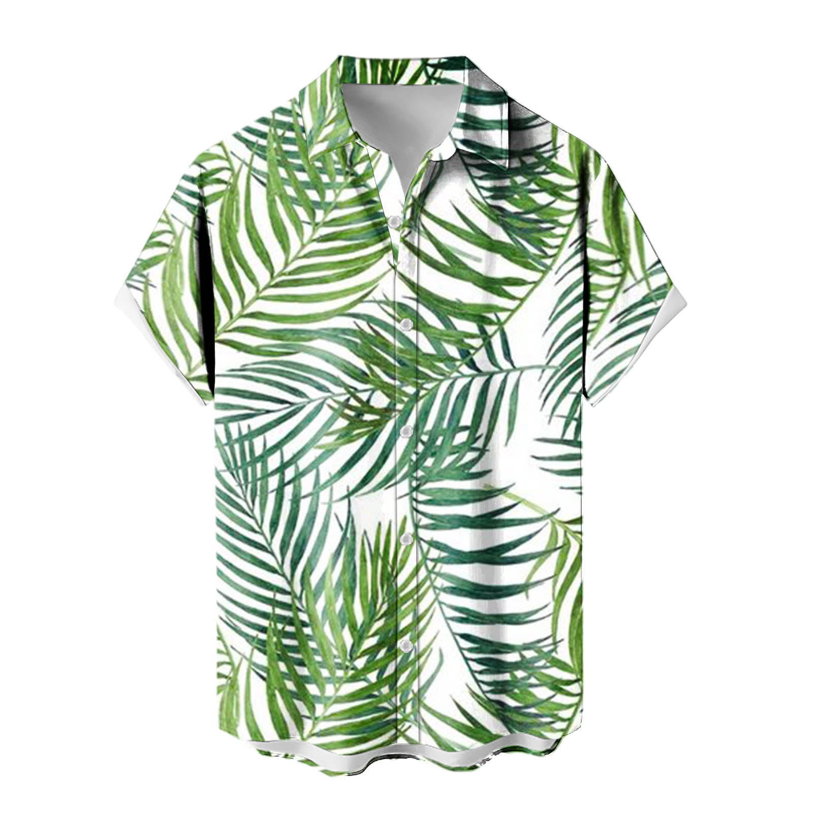 2024 venta caliente para hombres nueva camisa de manga corta Hawaii Holiday Series Camisa casual de todo fósforo con estampado 3D para hombres