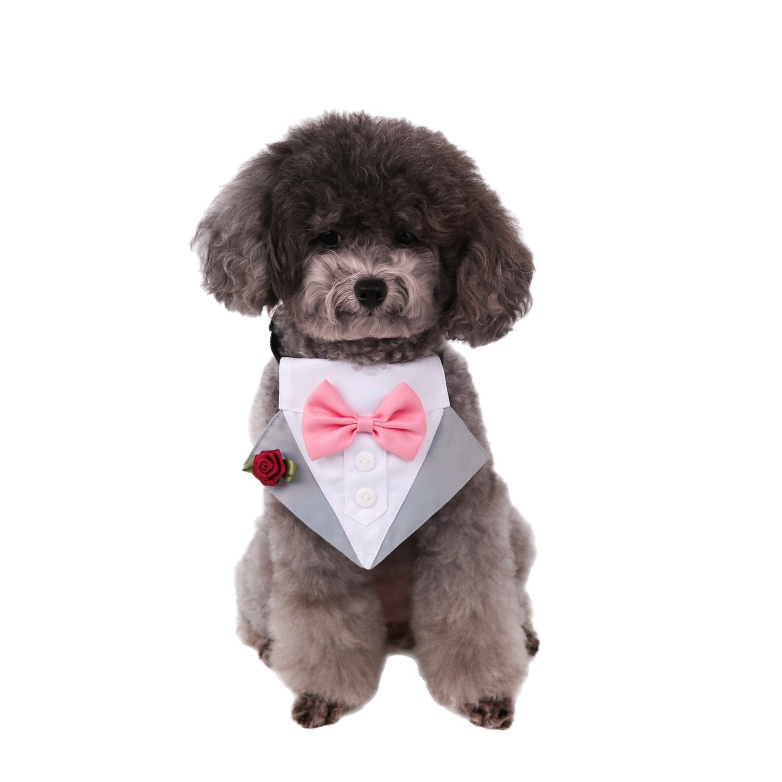 Navidad Año Nuevo transfronterizo nuevo estilo británico trajes de boda toallas de boda toallas de triángulo bufandas para mascotas