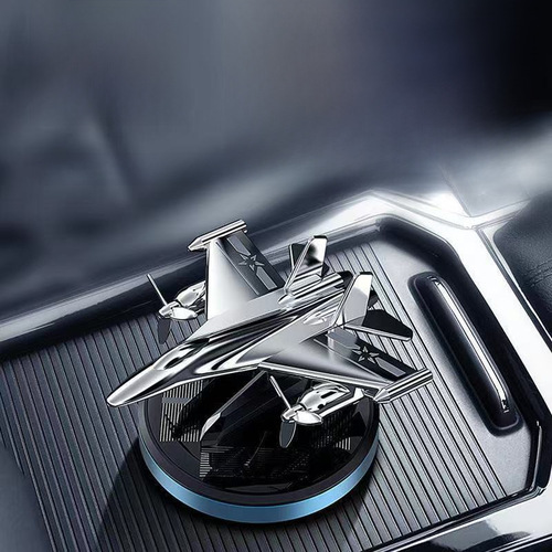 Car solar car air freshener model warplane ornament men high-end car decoration long-lasting mild fragrance