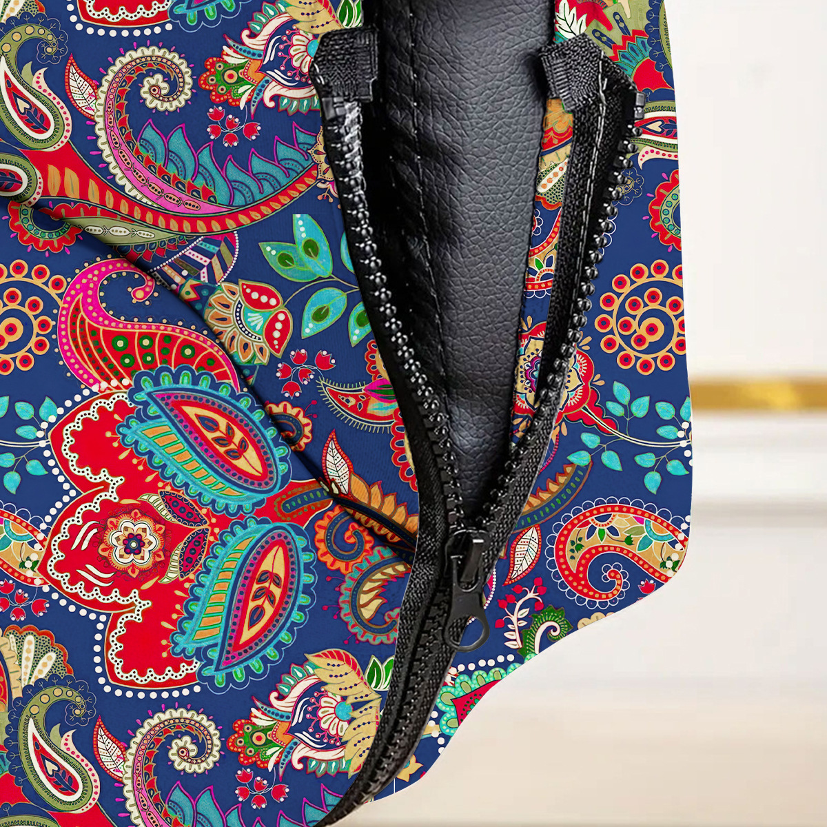 Amazon transfronteriza impresión elástica seda de leche cubierta de silla de oficina anti-gato agarra computadora cubierta de silla giratoria TEMU distribución spot