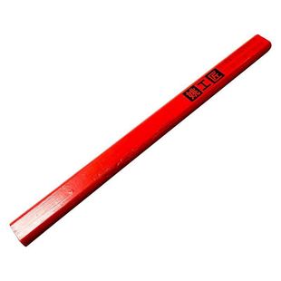 Woodworking pencil with scale black careless flat Mark pencil octagonal woodworking pencil DIY hand tools