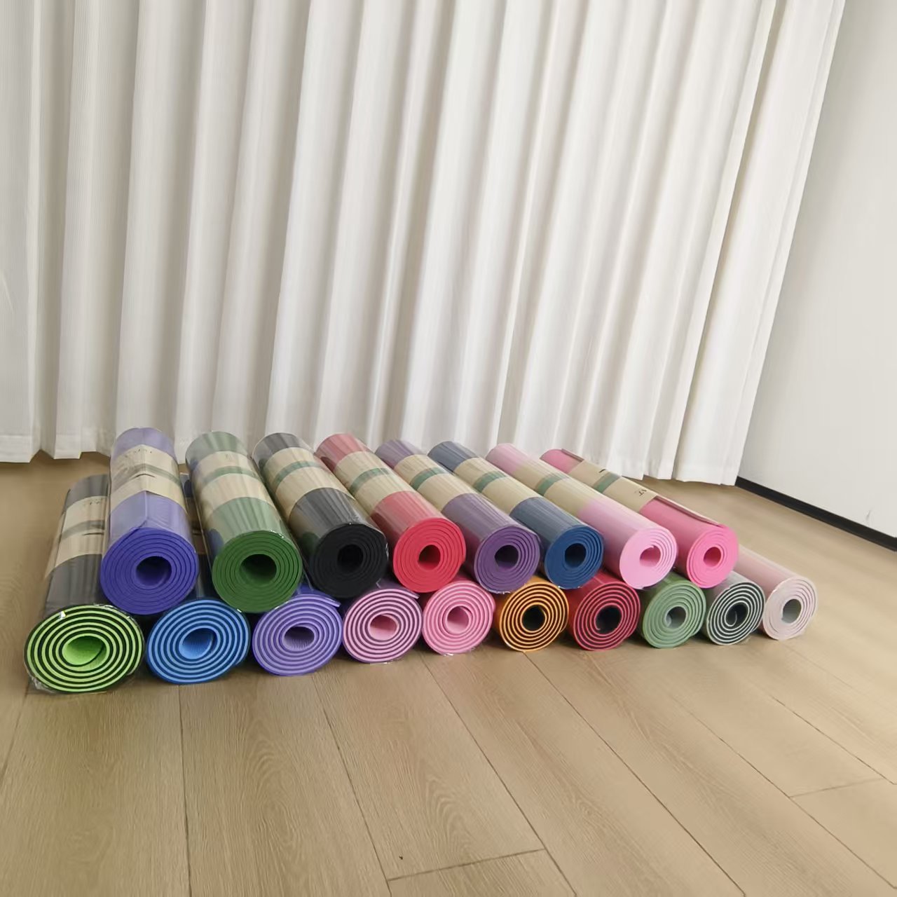 Tapete de Yoga y Salto de Cuerda 6mm de EVA para Fitness y Ejercicio