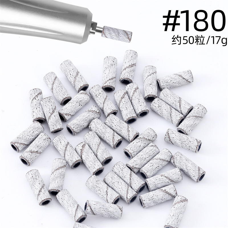 Caja dedicada transfronteriza 3,1mm uñas tamaño pequeño anillo de arena removedor de uñas eliminación de piel muerta procesamiento frontal mini anillo esmerilado