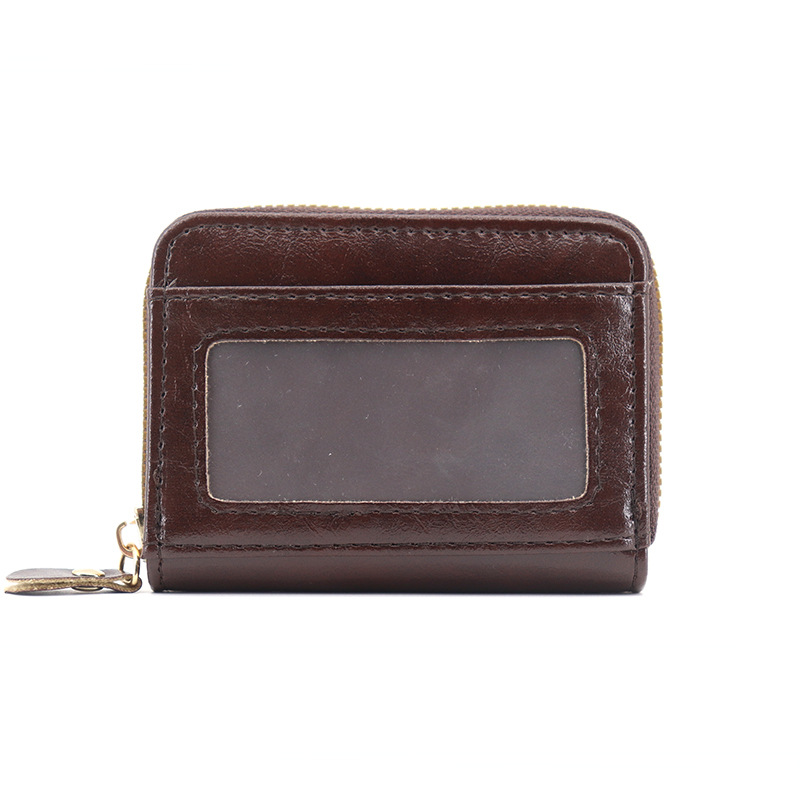 Nueva bolsa de tarjetas de órgano, bolsa de cambio multifuncional de gran capacidad de moda, bolsa de tarjetas para hombres, bolsa de tarjetas de licencia de conducir