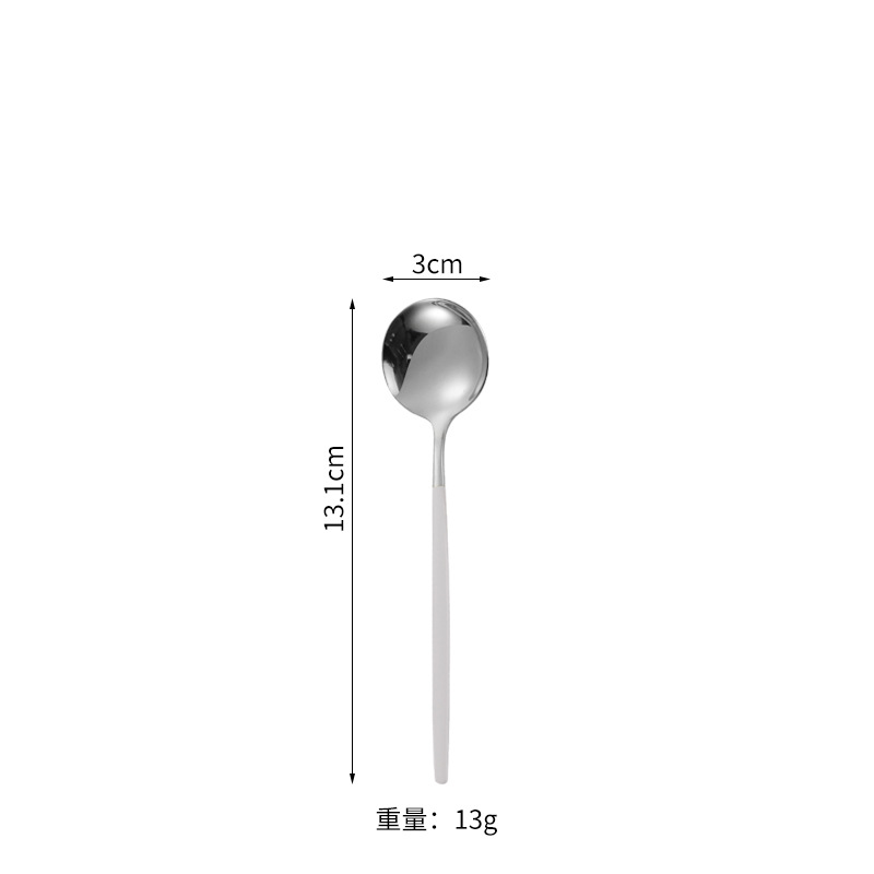 Cucharas de café de plata nórdica