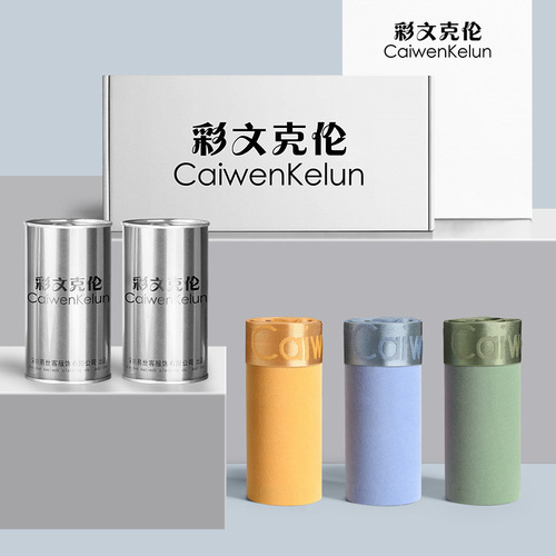 Wholesale men's underwear pure cotton straight-leg pants antibacterial breathable personalized seamless youth shorts set men's gift box