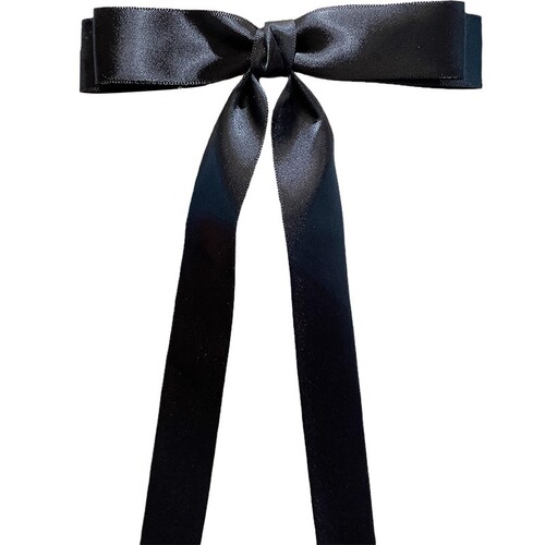 Charming Sweet Summer Ribbon Bow Ribbon Hair Clip 2025 New Style Rear Head Spring Clip Hair Pin Accessory