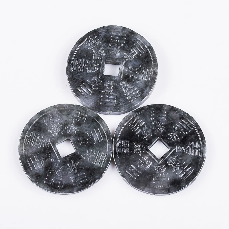 Чистый натуральный изумрудный нефритовый горный призрак тратит деньги