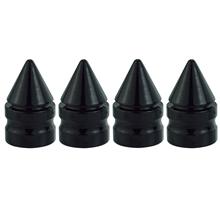 汽车摩托车美嘴锥形塔形铝合金气门帽彩色气门嘴盖防尘帽轮毂车用