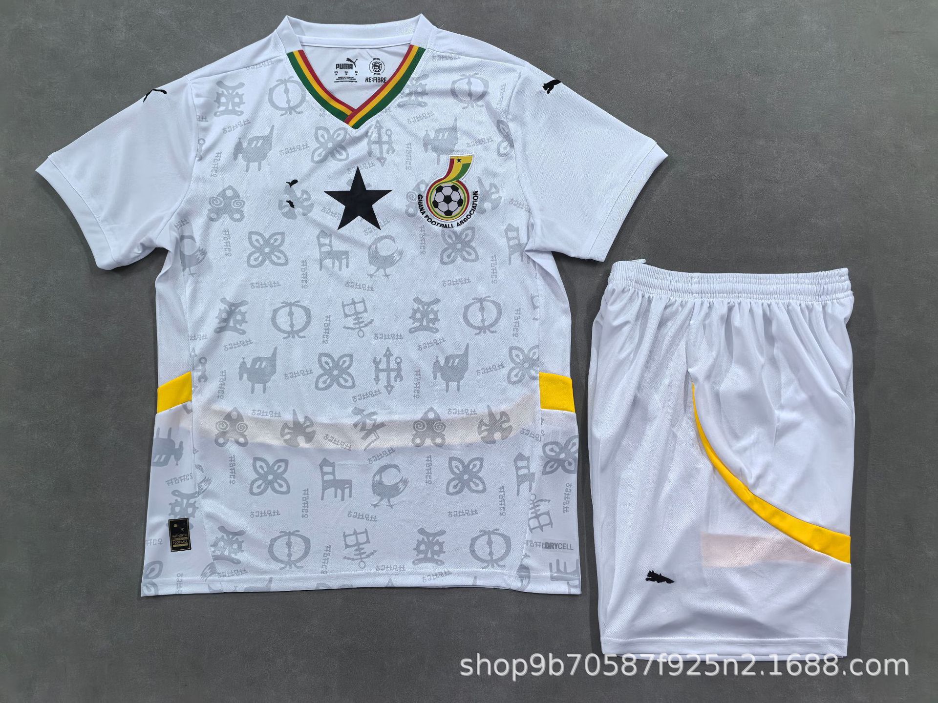2025 Traje de uniforme de fútbol del equipo nacional africano Costa de Marfil Marruecos Ghana Camiseta de Senegal Adulto