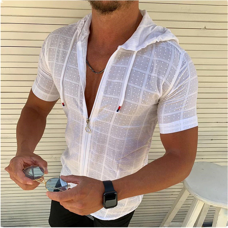 Breathable Function Men's Solid Color T-shirt Men's Clothing