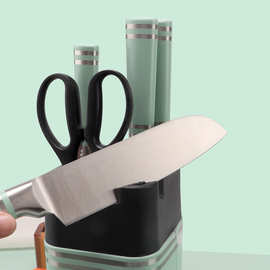 现货批发刀具套装 空心柄套刀 厨房礼品家用不锈钢菜刀组合六件套