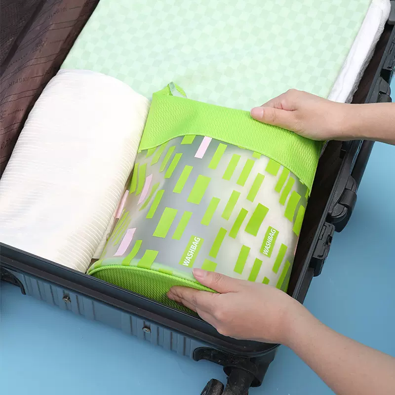 旅行便携洗漱大容量出差新款防水游泳干湿收纳分离收纳袋