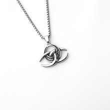 2026欧美复古维京凯尔特结钛钢吊坠外贸饰品批发 不锈钢简约项链