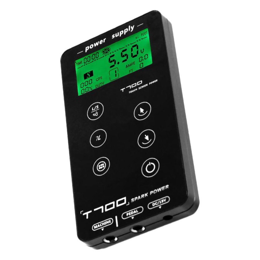 Longyi equipo de tatuaje suministro directo de fábrica T700 pantalla táctil tatuaje fuente de alimentación tatuaje LCD interruptor de potencia de alta gama