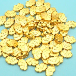 Golden accessories, one bead bracelet, necklace, accessory