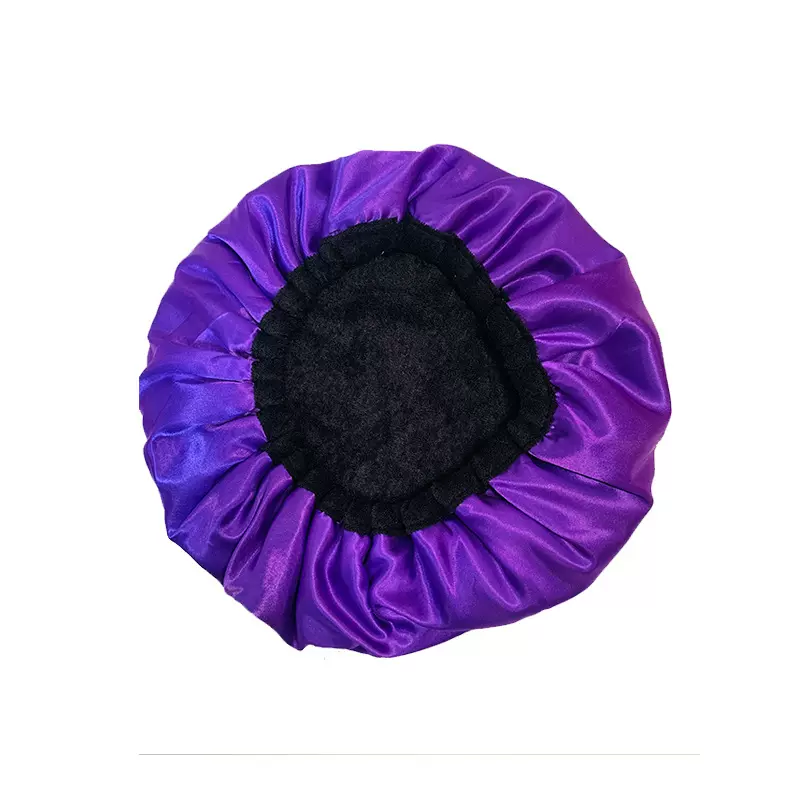 亚马逊款蒸汽发帽不插电微波炉加热帽亚麻籽护理帽焗油发膜干发帽