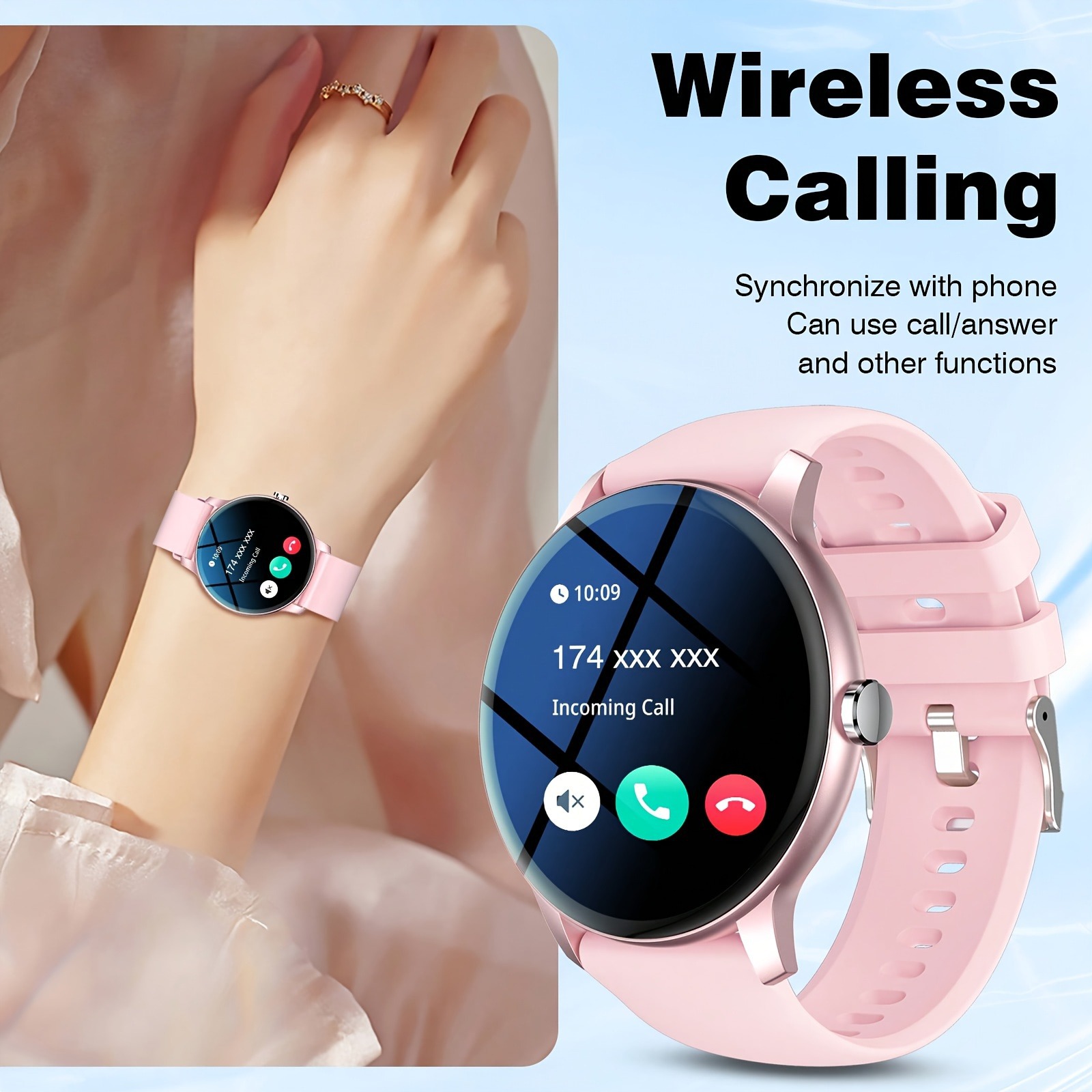 Reloj inteligente de pantalla táctil Z68 transfronterizo para hombres y mujeres, reloj deportivo de fitness compatible con teléfonos Xiaomi Huawei