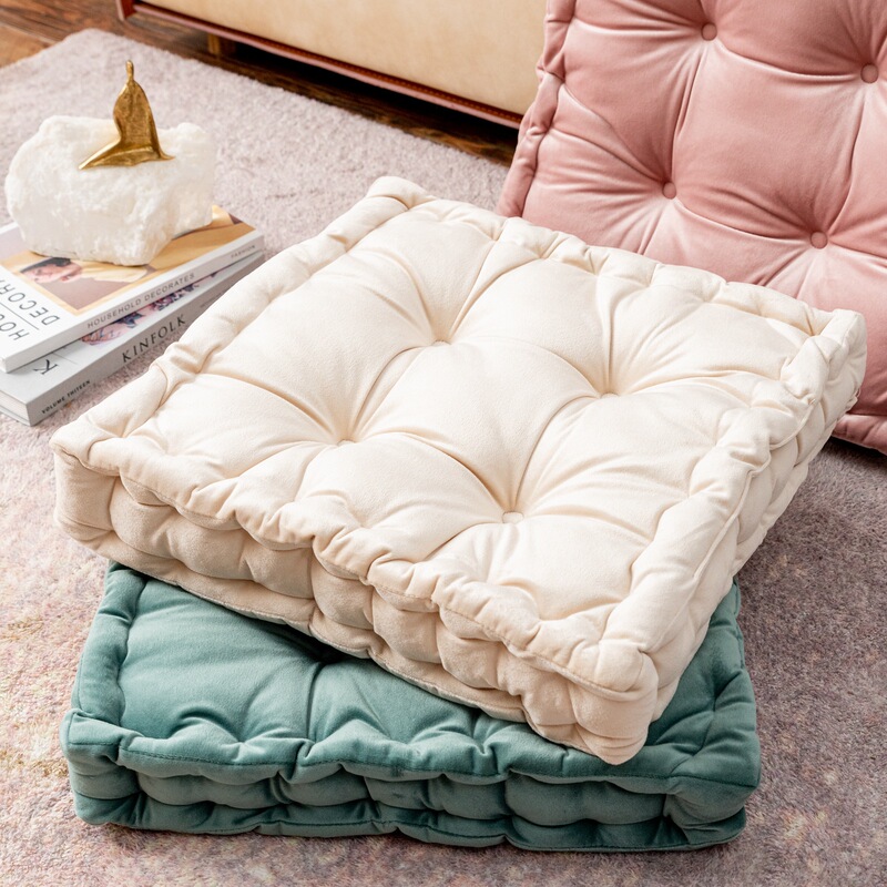 Thickened Dutch Velvet Office Cushion Waist Support Hip Beauty Yoga Meditation Chair Seat Cushion Ins Same Style Thickened Dutch Velvet Office Cushion Waist Support Hip Beauty Yoga Meditation Chair Seat Cushion Ins Same Style