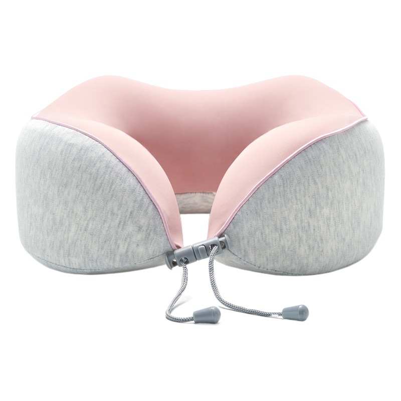 Venta caliente transfronteriza de espuma de memoria almohada en forma de U almohada de espuma de memoria de espacio siesta almohada portátil de viaje almohada en forma de U almohada para el cuello