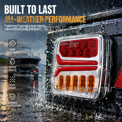 Warning Light with Magnet Red – Tail light