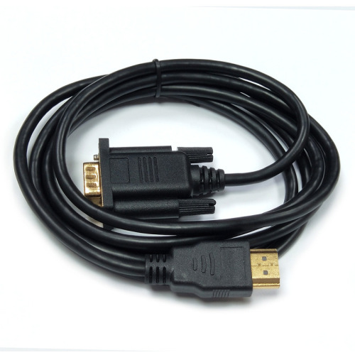 HDMI to VGA cable with chip HDMI to VGA high-definition cable 1080P computer TV adapter