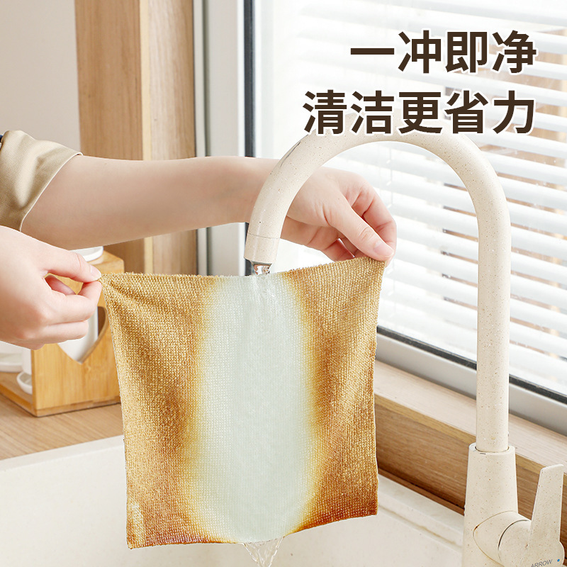 怠け者向けの使い捨て雑巾、家庭用掃除、超吸水性、油汚れに強い、キッチン用食器洗い布、超吸水性雑巾|undefined