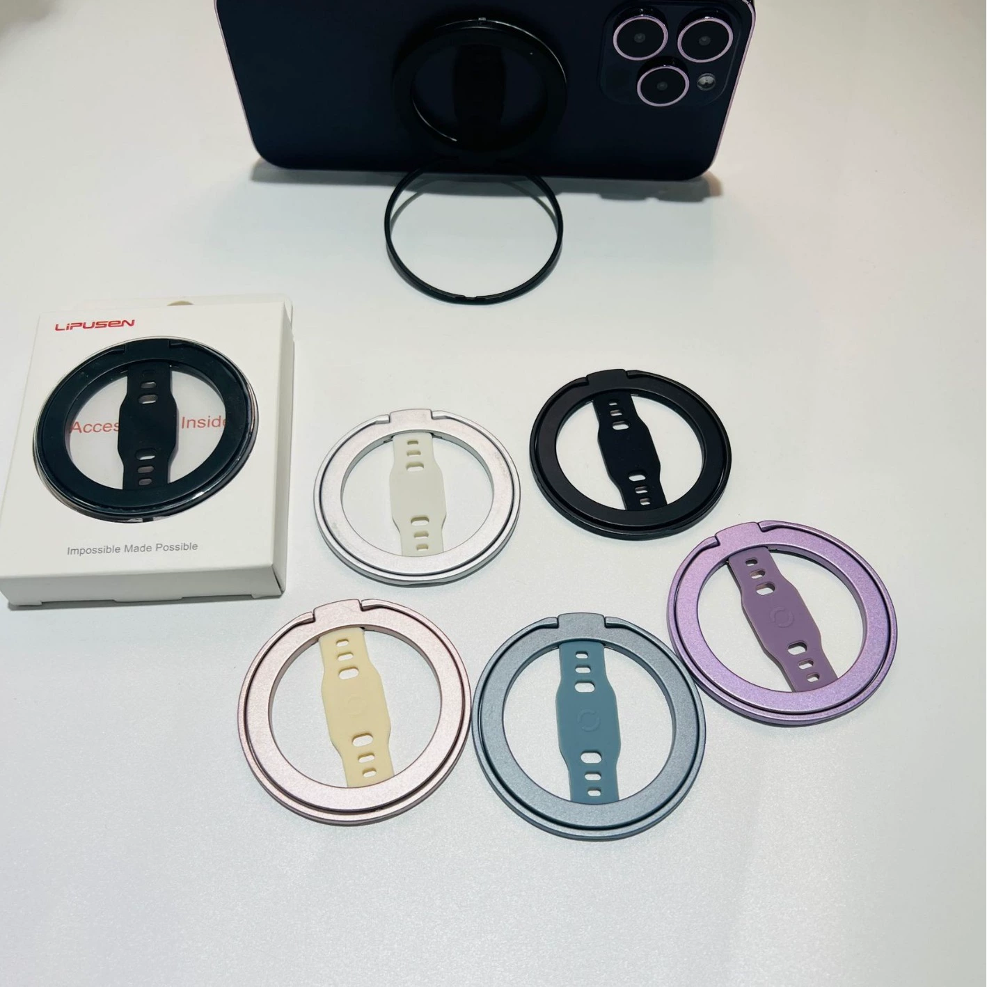 Магнитное кольцо MagSafe для подставки Huawei, совместимое с беспроводной зарядкой, запатентованное, прямые продажи с завода