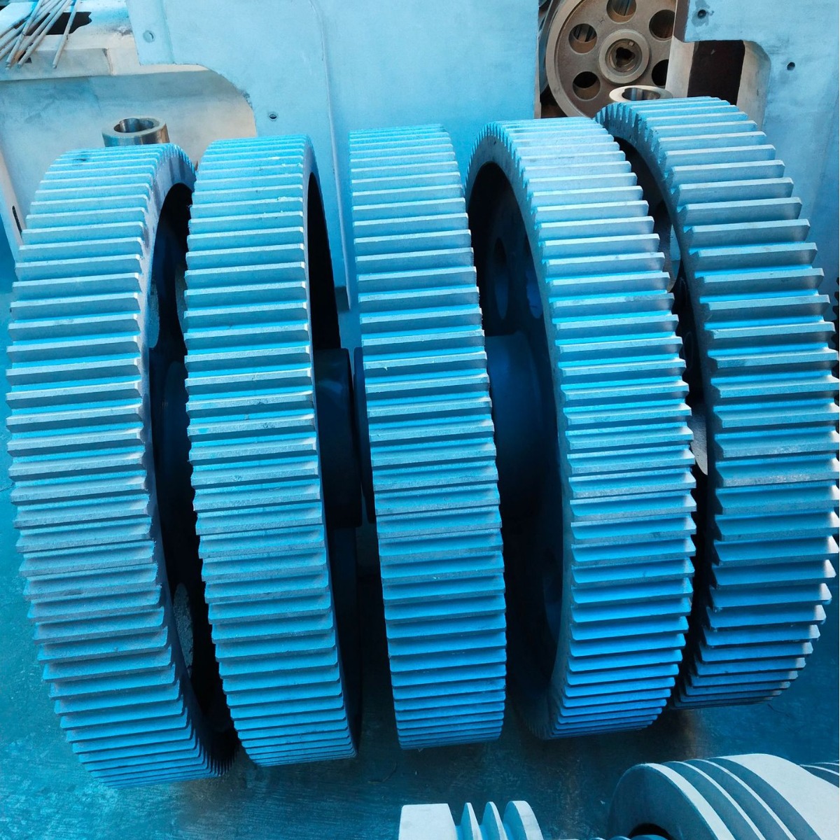 淄博厂家供应冲床配件皮带轮刹车轮离合器闸盒滑道滑块连杆工作台