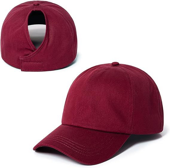 Herbst- und Winter-Baseballkappe, Ponytail-Kappe, mit doppellagiger Haarpflegekappe gefüttert, Sportkappe, mit Schnallenverschluss auf der Rückseite, für den Außenbereich – Detail 9
