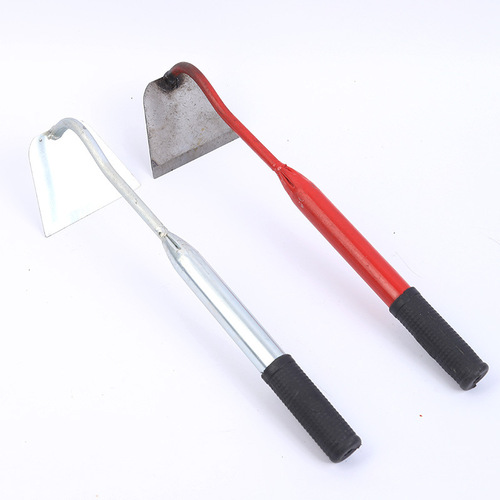 Manufacturer's hand hoe, household plowing, weeding, vegetable gardening hoe, multiple specifications, thickened manganese steel agricultural tools wholesale